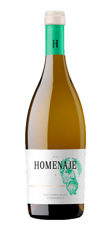 Vino Blanco Homenaje Sauvignon Blanc y Chardonnay