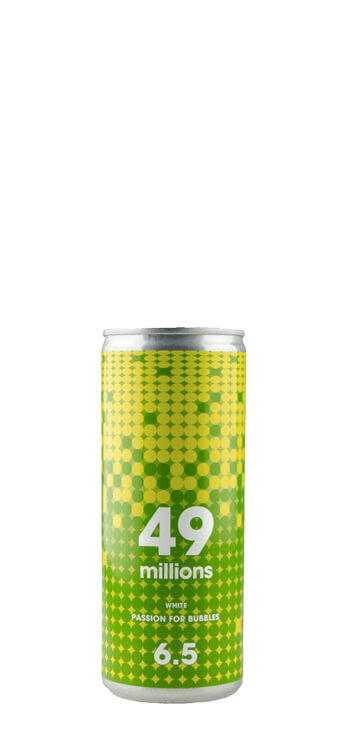 Vino Espumoso Blanco 49 Millions Frizzante Lata 25CL
