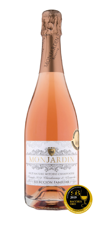 Vino Espumoso Rosado Monjardín Brut Nature Reserva