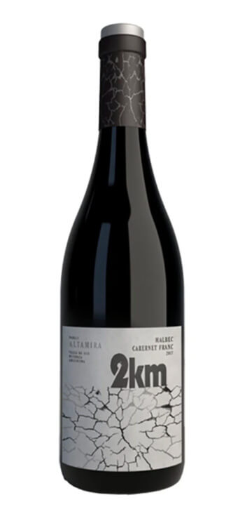 Vino Tinto 2km Malbec - Cabernet Franc Finca Beth