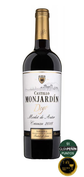 Vino Tinto Castillo de Monjardín Merlot de Autor