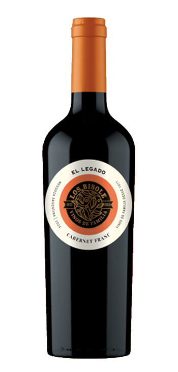 Vino Tinto El Legado Cabernet Franc Los Bisole