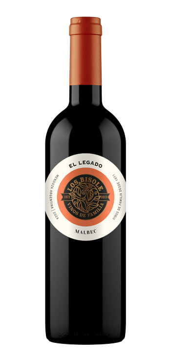 Vino Tinto El Legado Malbec Los Bisole